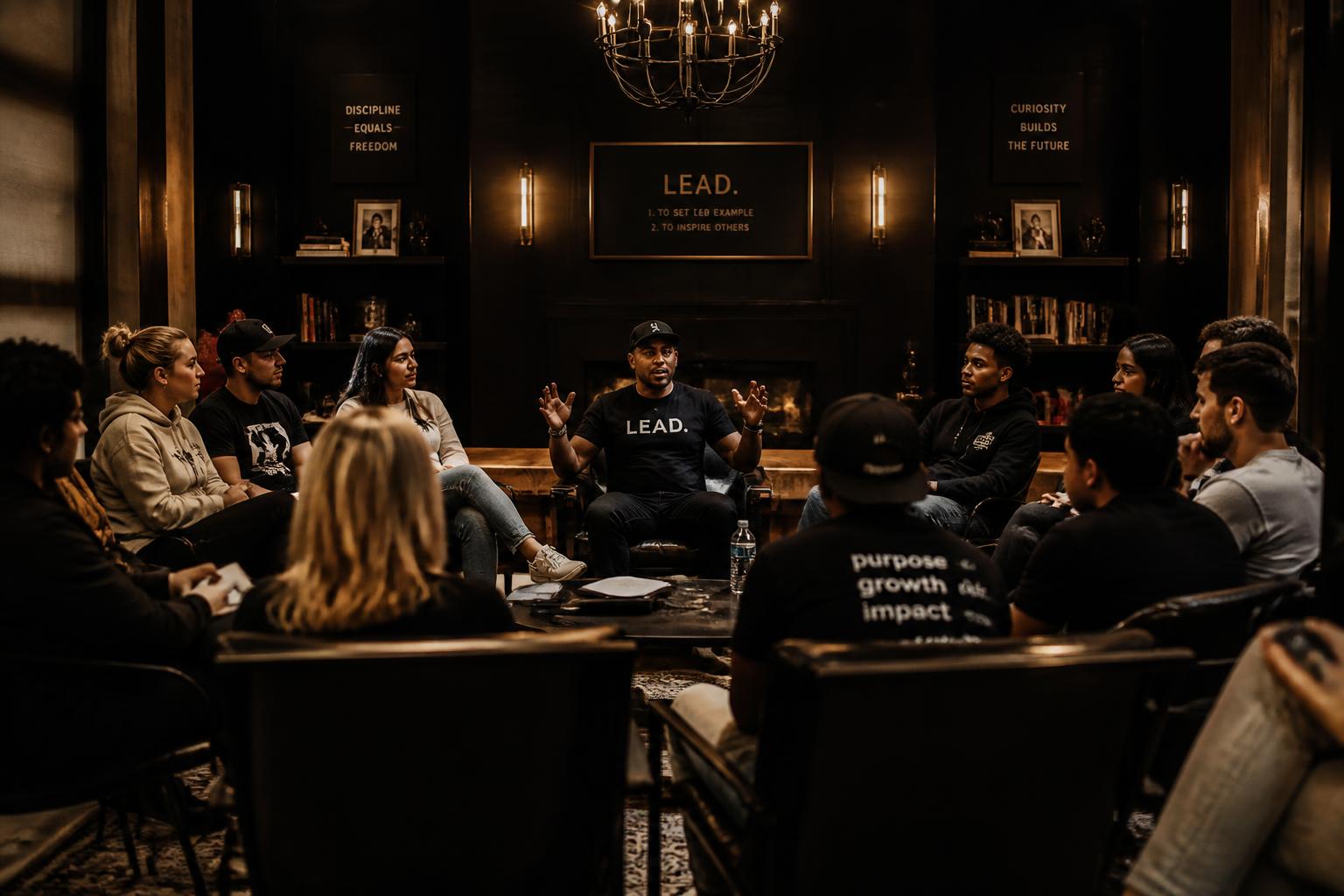 Building leaders.